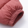 thumbnail image 3 of UACY Toddler Baby Puffer Snow Pants Fleece Lined Winter Warm Snowsuit Overalls Zip Up Quilted Down Jumpsuit ﻿ (Pink, 4-5 Years), 3 of 8