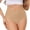 Khaki, variant on Women's Seamless High Waist Panties Breathable Gusset No Show Underwear Comfortable Everyday Wear