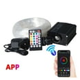 thumbnail image 3 of APP remote 16W Fiber Optic Star Ceiling Light Kit with LED 3 meter 0.75mm endlit optical fiber end fixture ,Easy Installation, 3 of 7