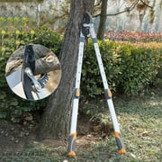 AIRAJ Heavy Duty 27-41 Extendable Anvil Loppers, Telescoping Tree Trimmer with 2 Cutting Capacity, Compound Action Branch Cutter, Includes Spare SK5 Blade for Thick Branches & Dead Wood