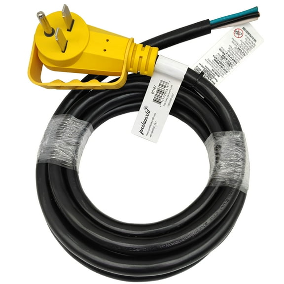 Parkworld 66167 NEMA 6-30 Plug with Handle Power Cord Set with STW 10AWG Cable (15FT)