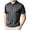 D-Dark Gray, variant on DDAPJ pyju Mens Printed Polo Shirt Business Casual Collared T-Shirt Short Sleeve Performance Moisture Wicking Golf Polos Liquidación Hoy Prime Gray M