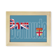 thumbnail image 1 of Bermuda Country Flag nombre Escritorio de madera Arte Pintura 6x8 pulgadas marco de foto foto, 1 of 4