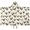 Rooster and Text Cream Pattern, variant on Rooster and Text Cream Pattern Hooded Bath Towel Wrap for Teens Ages 3 To 12, Soft Lightweight Quick Dry Microfiber Bath Beach Pool, 50"x30"