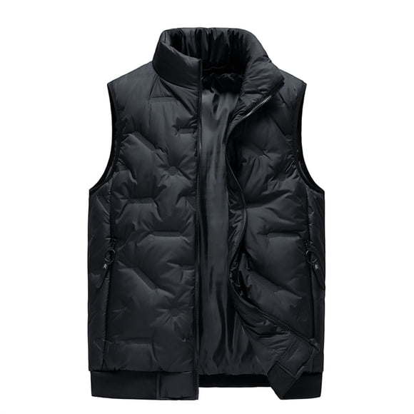Pisexur Jackets for Men Work Jacket Standing Collar Multiple Pockets Outdoor Photography/Sports Jacket Coat Black,XL