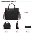 thumbnail image 3 of GAEKEAO Crossbody Bags for Women Leather Top Handle for Ladies Tote Shoulder Bag Satchel Purse with Adjustable Strap, 3 of 7