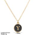 thumbnail image 3 of Collier Femme Simple Pendentif A à Z Collier Charme Collier Clavicule, 3 of 6