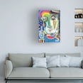 thumbnail image 2 of Trademark Fine Art 'Sometimes You Have To Say Forget This Stuff' Canvas Art by Wyanne, 2 of 4