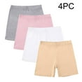 thumbnail image 2 of ZACPNCV 4 Pack Girls Dance Shorts Toddler Bike Biker Under Dress Cartwheel Kids Shorts Multi-Color Girls Clothes Multicolor 11-12 Years, 2 of 9