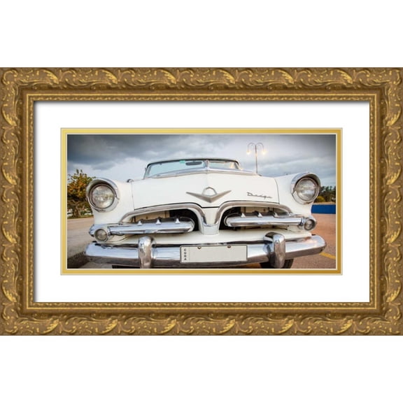 DeNardo, Laura 14x9 Gold Ornate Wood Framed with Double Matting Museum Art Print Titled - Classic Cuba