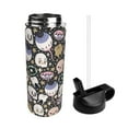 thumbnail image 2 of Yiaed cartoon cute Skull star Print Water Bottle with Straw Lid, Stainless Steel Double Wall Insulated Water Bottle | Leak-Proof and Spill-Proof Water Bottle, 2 of 8
