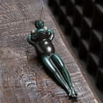 thumbnail image 6 of 1pc Handmade Ceramic Creative Frog Ornament Incense Stick Holder, Aromatherapy Home Decor Censer Tea Pet (Without Incense), 6 of 7