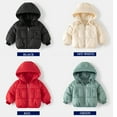 thumbnail image 3 of SYNPOS Kids Hooded Thick Down Hooded Jacket Outerwear for 1-6 Years Boy Girl, 3 of 4