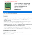 thumbnail image 2 of Trailer Brake Control Module Circuit Board - Compatible with 2007 - 2014 Chevy Silverado 3500 HD 2008 2009 2010 2011 2012 2013, 2 of 2