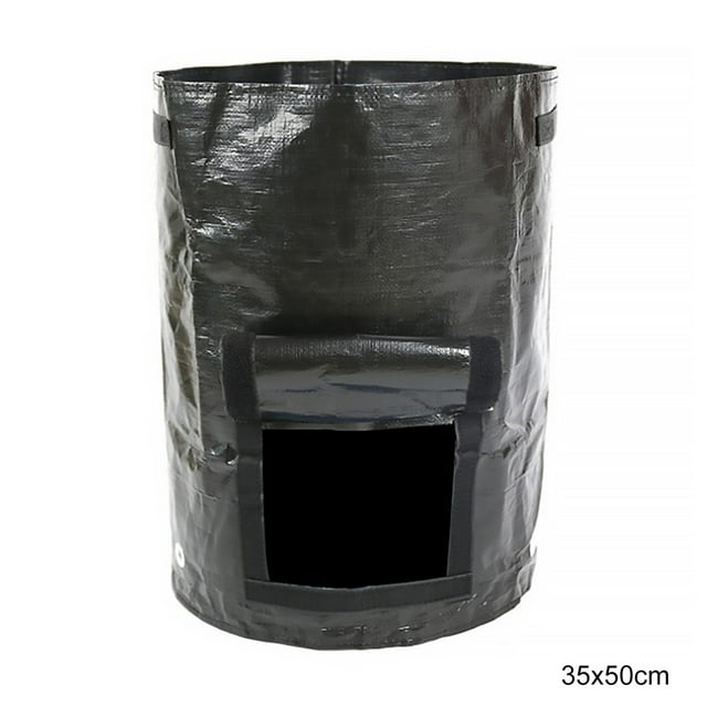 Bolsa de siembra de patatas de tela de PE Bolsas de contenedores de cultivo de verduras Maceta de jardín de plantación de bricolaje Eigraketly HA5721-21B