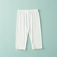 thumbnail image 5 of Aofany Cotton Bike Shorts for Girls 3-11 Years Elastic Waist Short Leggings Summer Clothes Under Dress Soft Knee-length Shorts, 5 of 5