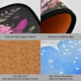 thumbnail image 4 of GZHJMY Skull Flower Kitchen Rug Set of 2 Non Slip Washable Cushioned Anti-Fatigue Kitchen Mat Comfort Standing Floor Mat for Kitchen Washroom Bedroom Carpet Runner, 4 of 7