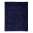 thumbnail image 3 of Unique Loom Trellis Shag Collection Area Rug - Traditional (9' x 12' Rectangle Navy Blue), 3 of 11