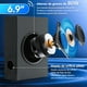 thumbnail image 2 of Barra de Sonido con Subwoofer, 2.1 Canales Separables, 200 W, para TV, Cine en Casa, Bluetooth/HDMI-ARC/Auxiliar/Opt, Sonido Envolvente 3D, 2 of 9