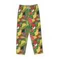 thumbnail image 4 of Daiia Fruits Vegetables And Berries Women's Sleep Pant with Pockets and Drawstring,Pajama Pants-X-Large, 4 of 9
