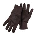 thumbnail image 2 of Boss Manufacturing 7798937 Mens Indoor & Outdoor Cotton Polyester Jersey Brown Work Glove, Small, 2 of 2
