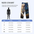 thumbnail image 4 of Naloa Vintage Starry Sky Labrador A Pajama Pants Men, PJ Bottoms, Sleep & Lounge Pants-Large, 4 of 6
