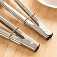 thumbnail image 3 of Bewildely Pinzas de bloqueo para barbacoa Clip de servicio lavable Alicates ligeros y firmes Utensilios de cocina para barbacoa Hornear verduras Cocina y Comedor, 3 of 6