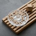 thumbnail image 5 of Maypes Crystal Glass Ring Holder, Round Jewelry Dish, 3 Inch Diameter, Clear, 5 of 5