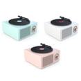 thumbnail image 2 of Lecteur de Disques Rétro Mini Haut-Parleur Sans Fil Haut-Parleur Lecteur de Disques Rétro Mini Haut-Parleur Sans Fil, 2 of 8
