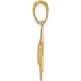 thumbnail image 3 of 14K Yellow Gold Star Of David With Tablets In Center Pendant (23 X 15) Made Peru c4461, 3 of 6