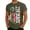 tshirts 23#Army Green, variant on Men's 250th Anniversary USA Shirt National Flag Patriotic Short Sleeve Crew Neck Tee Casual Holiday 4th of July T-Shirts