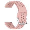 thumbnail image 2 of Tono de silicona correa con conector de metal deportivo de reemplazo reloj hebilla pulsera, 2 of 4