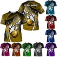 thumbnail image 2 of Personalized Name Bowling Shirts for Men and Women 3D, Bowling Shirts for Team Bowling, Bowling Shirts Gift 4 (Purple, 2XL), 2 of 10