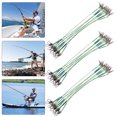 thumbnail image 3 of Señuelo Pesca Antimordida Cuerda Rastreo Correa Alambre Giratoria (verde 15cm) 60 Uds., 3 of 8