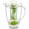 thumbnail image 1 of Eternal Kitchen Ideas Fruit Infusion Flavor Water Drinks Pitcher 94oz Clear, 1 of 2
