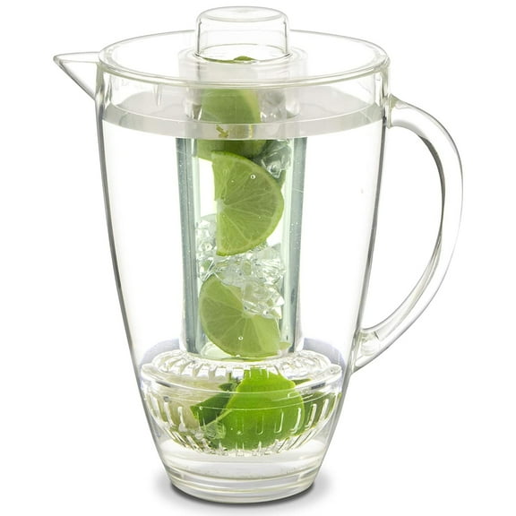 Eternal Kitchen Fruit Infusion Pitcher 94oz Clear BPA-Free Drink Dispenser