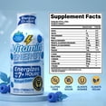 thumbnail image 3 of Vitamin Energy Blue Raspberry Twist Extra Strength Energy Shot, 24 Pack - 260mg Natural Caffeine, Electrolytes + BCAAs, Hydration, Zero Sugar, 1.93 fl oz, 3 of 6