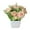 Beige, variant on Fake Flowers Promotion Sale! Nomeni Artificial Flowers in Vase Silk Rose Arrangements Flowers Bouquets with Vase Dinning Table Centerpieces Bedroom Bathroom Kitchen, Home Decor Clearance Sale Beige
