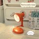 thumbnail image 5 of Lámpara de noche LED Lámpara de mesa portátil plegable con clip Regalos de vacaciones (naranja) Hugtrwg Libre de BPA, 5 of 7