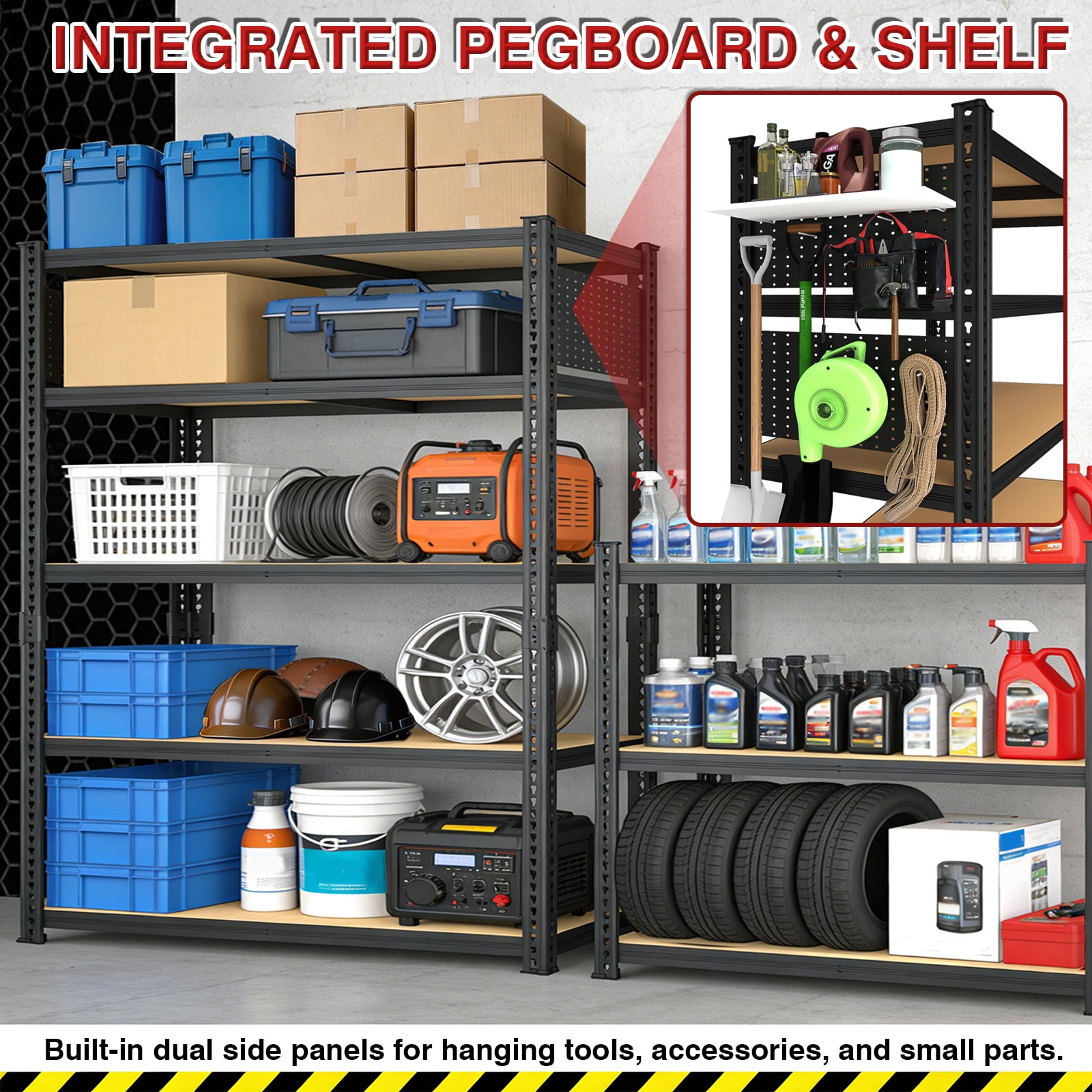 ZEUKMXOO Garage Storage Shelving, 40