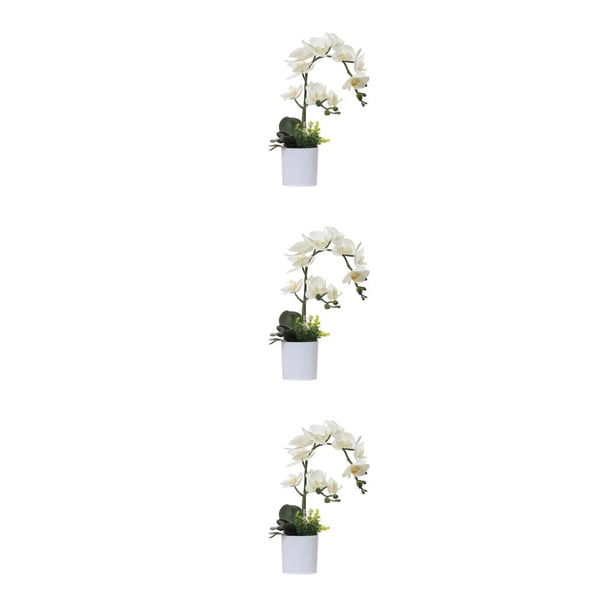 Flores artificiales no tóxicas Toystoory hechas a mano para decoración del hogar DIY ABS aspecto realista