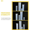 thumbnail image 2 of Shisuyan 5pcs Plastic Cylinders Professional Measuring Cylinders Test Scale Tubes, 2 of 8