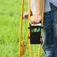 thumbnail image 2 of KONTONTY 1Pc Crutch Storage Container Black Waterproof Multifunctional Design Crutches Daily Use, 2 of 7