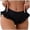 Black, variant on Swim Shorts Women's Summer Fashion Ruffle Edge Triangle Female Conservative Swimming Trunks -Glare Coverage Bikini Bottoms for Women Black，M