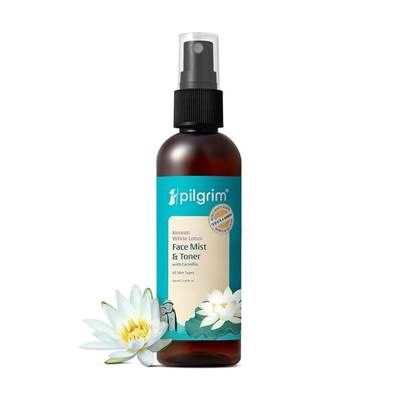 Pilgrim Korean Beauty White Lotus Refreshing Face Mist & Toner