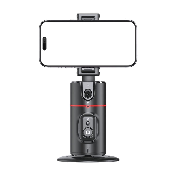 Soporte P02 Inteligente para Celular con Reconocimiento Facial AI - Seguimiento 360° sin App, Control Remoto Incluido y Base Ajustable para Fotos/Videos Estables
(Esta versión mantiene las