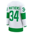 thumbnail image 3 of Women's Fanatics Auston Matthews White Toronto Maple Leafs  Breakaway Jersey, 3 of 3