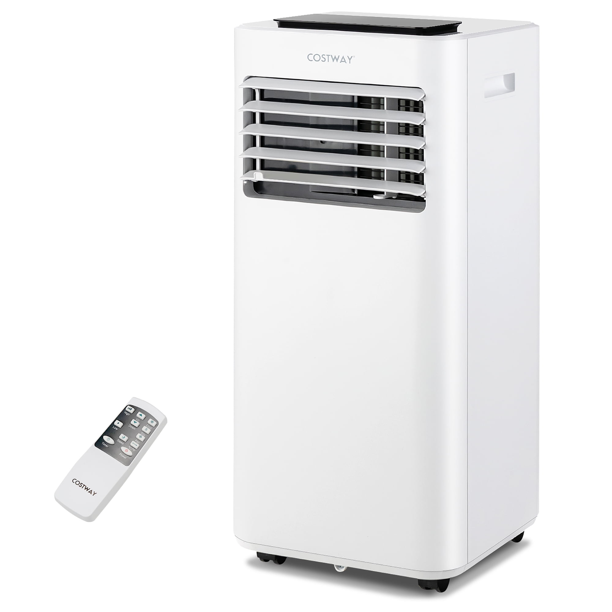 Costway 8000 BTU Portable Air Conditioner 3-in-1 AC Unit with  Cool Fan Dehum Sleep Mode