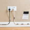 thumbnail image 3 of 20pcs Self-adhesive Network Charge Cable Clip Wire Organizer Fixer Holder Clamp, 3 of 3