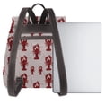 thumbnail image 3 of Fotbe Red Lobster With Claws Mochila Bolso con Estampado para Mujer, Mochila Antirrobo de Nylon Impermeable, Bolsa Ligera de Hombro, 3 of 4
